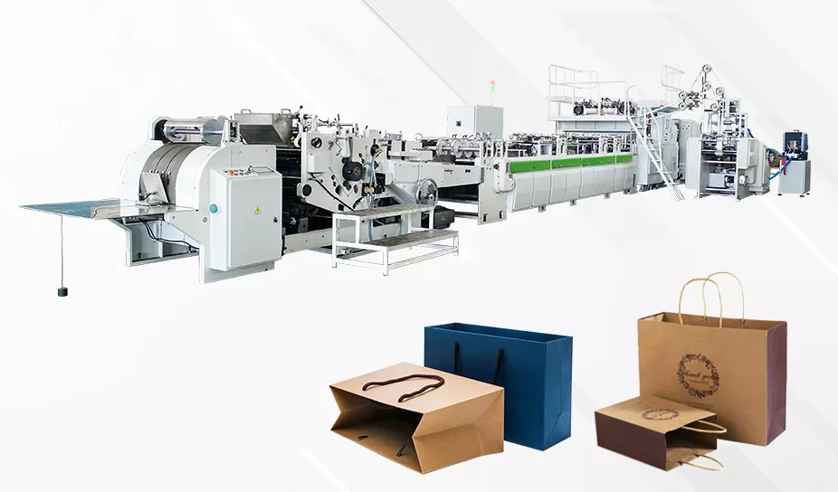 Sheet Feeding Paper Bag Machine