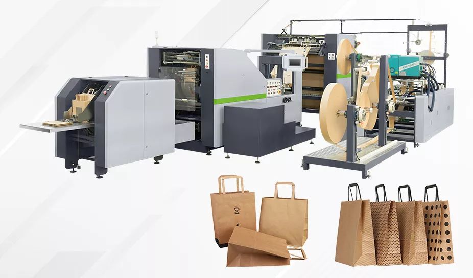 RKHF-330F Full Automatic Paper Bag Machine With Flat Handle