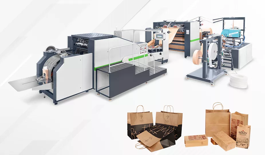 RKHF-460T Full Automatic Paper Bag Machine With Twisted Handle